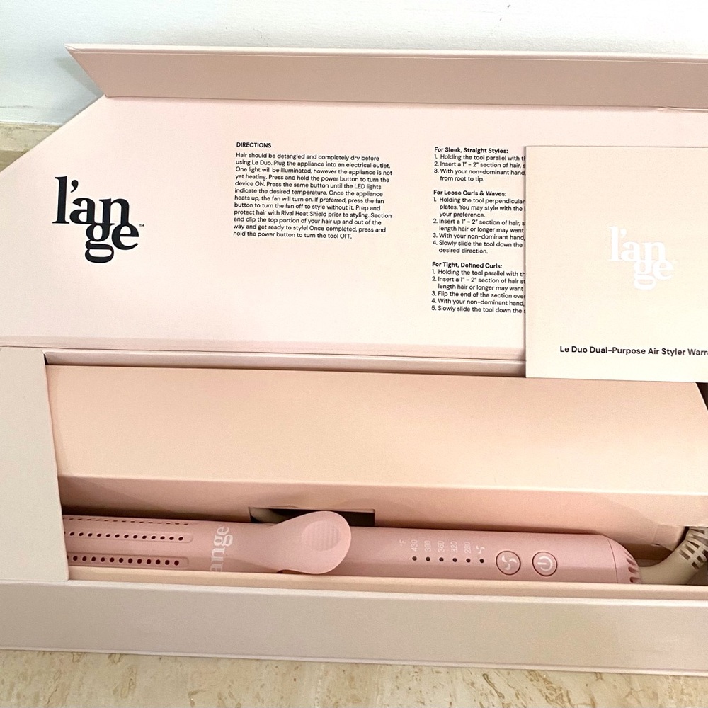 L’Ange Le Duo Dual-Purpose 360 Airflow Titanium Hair Styler